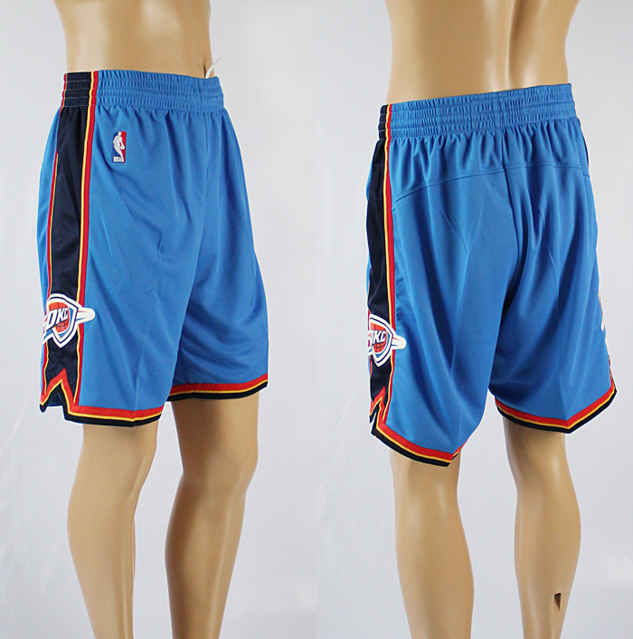 NBA Oklahoma City Thunder New Revolution 30 Blue Shorts